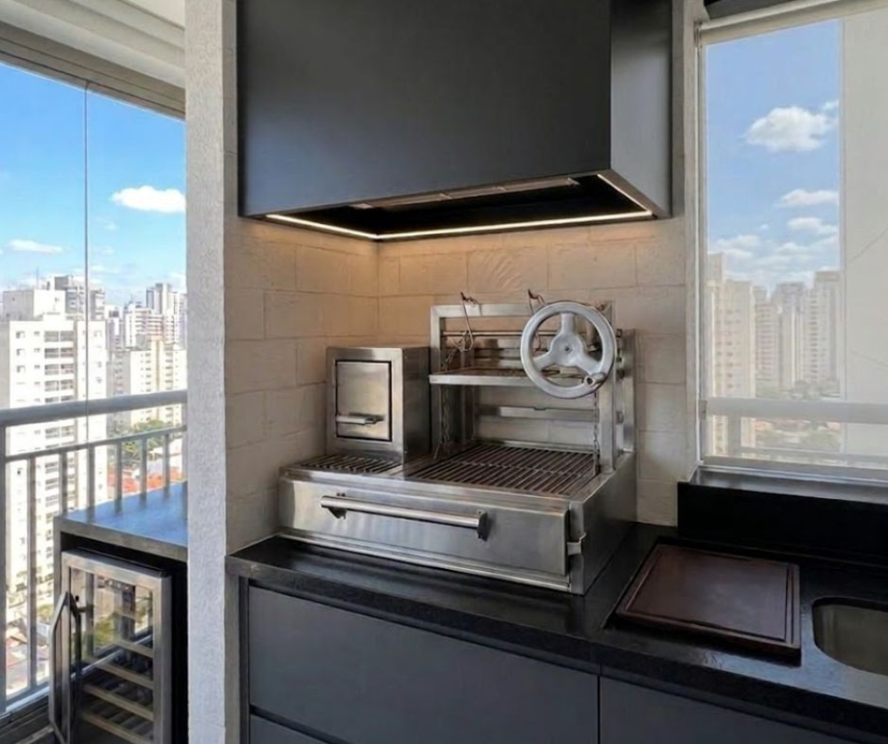 Parrilla em apartamento: Projeto sob medida é possível